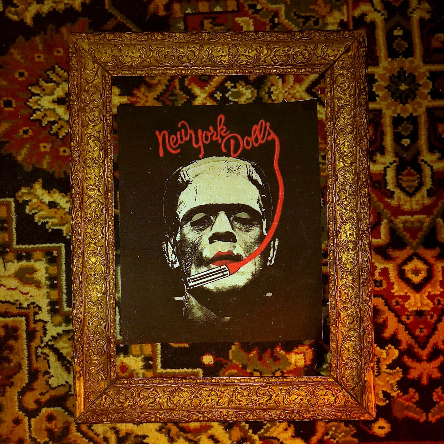 Backpatch "New York Dolls" Music 70's punk rock - PUNK & COTON