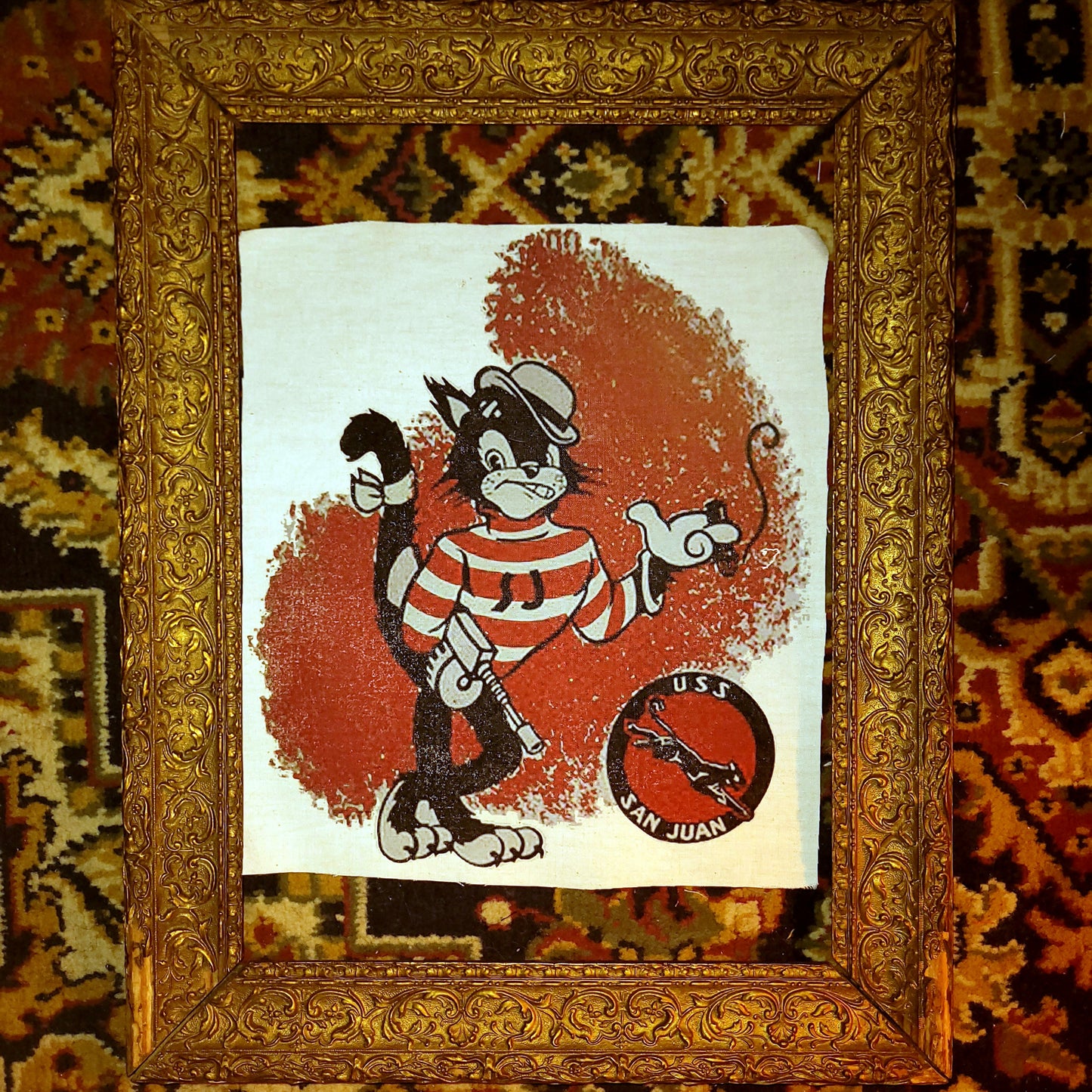 Backpatch "Panther Strikes USS SAN JUAN" - PUNK & COTON