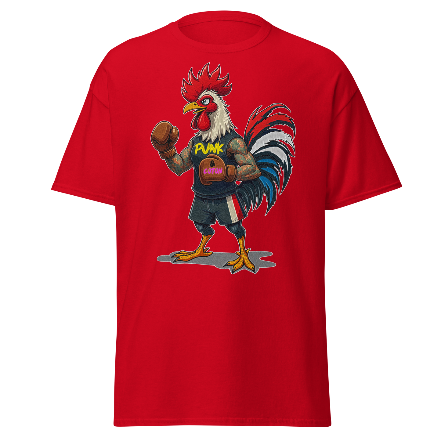 T-shirt PUNK and COTON coq France - PUNK & COTON