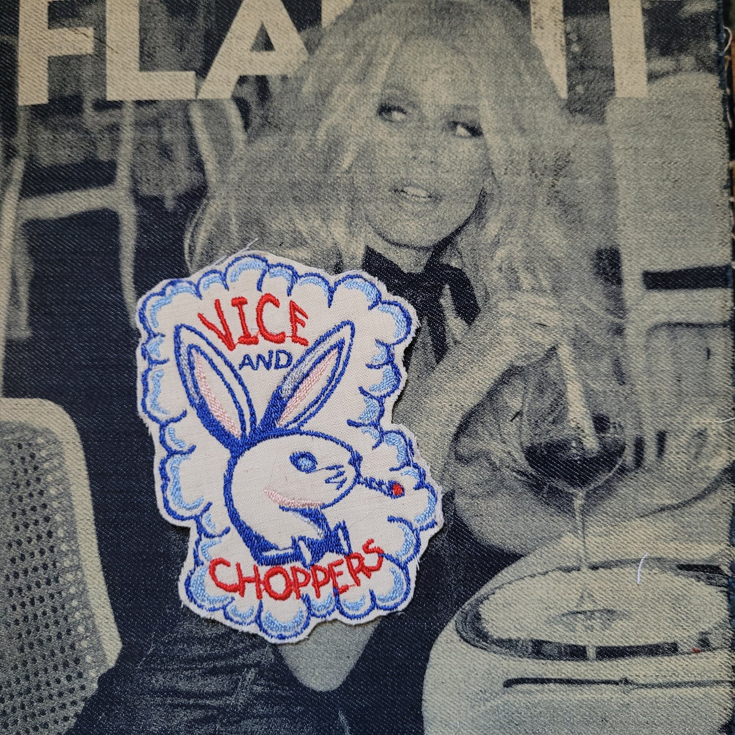 Patch Brodé Vice and Choppers - PUNK & COTON