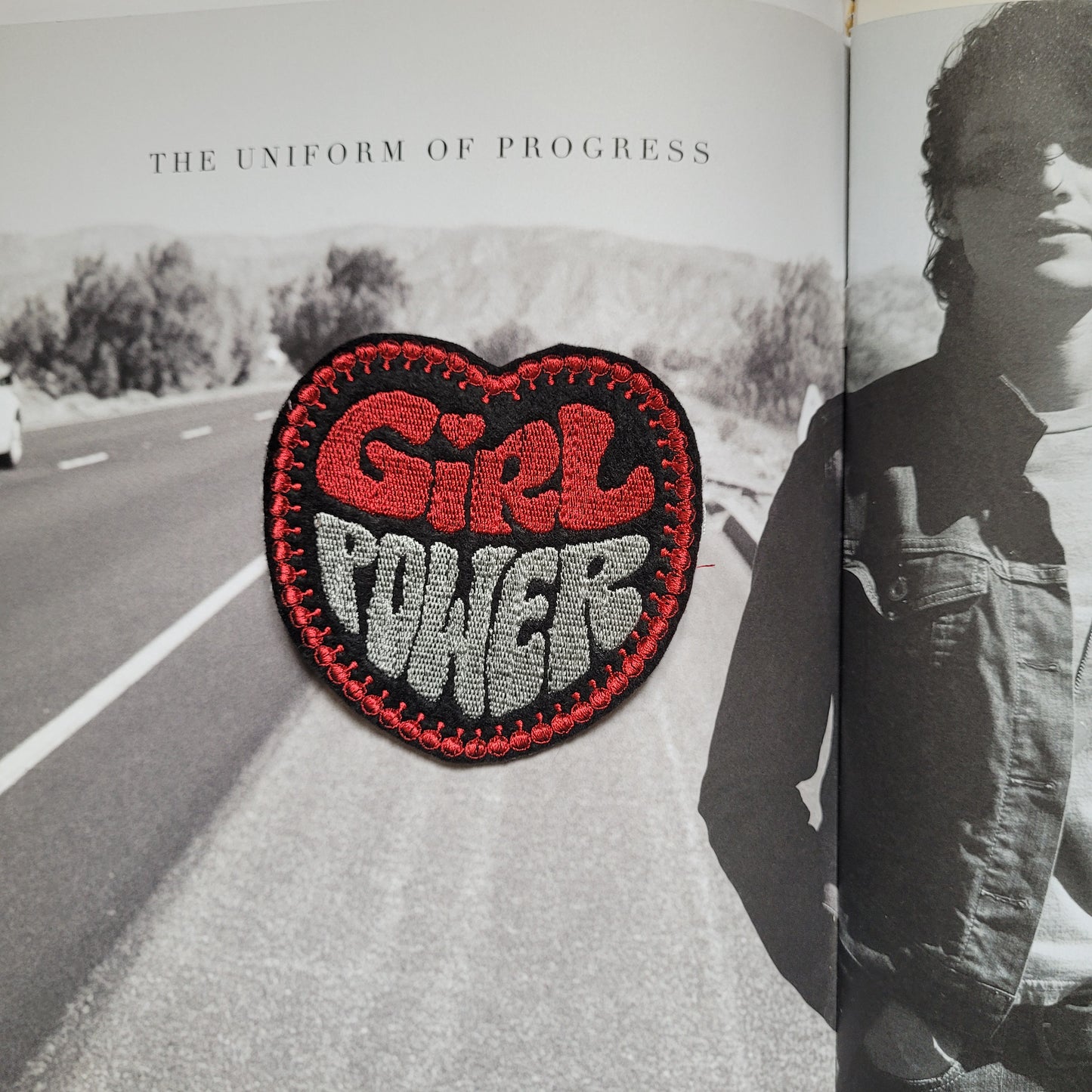 Patch brodé "Girl power" - PUNK & COTON