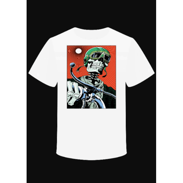 T-shirt "Dope Rider" - PUNK & COTON