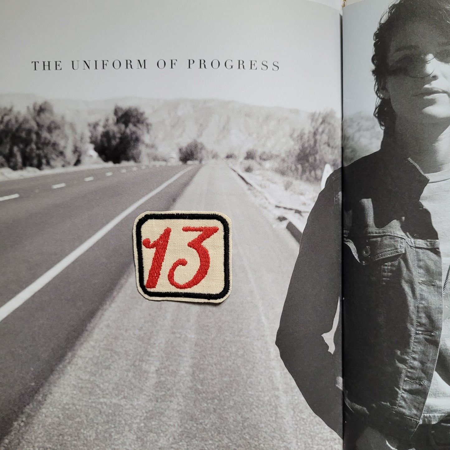 Patch Brodé "13" Perfect on your cut EN TISSU VIEUX COTON - PUNK & COTON