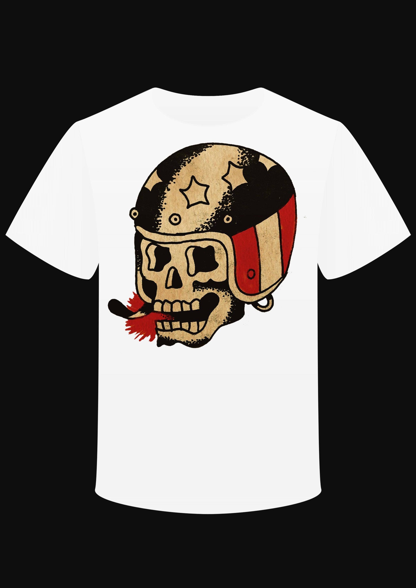 T-shirt " Death helmet" - L'Insoumis Clothing