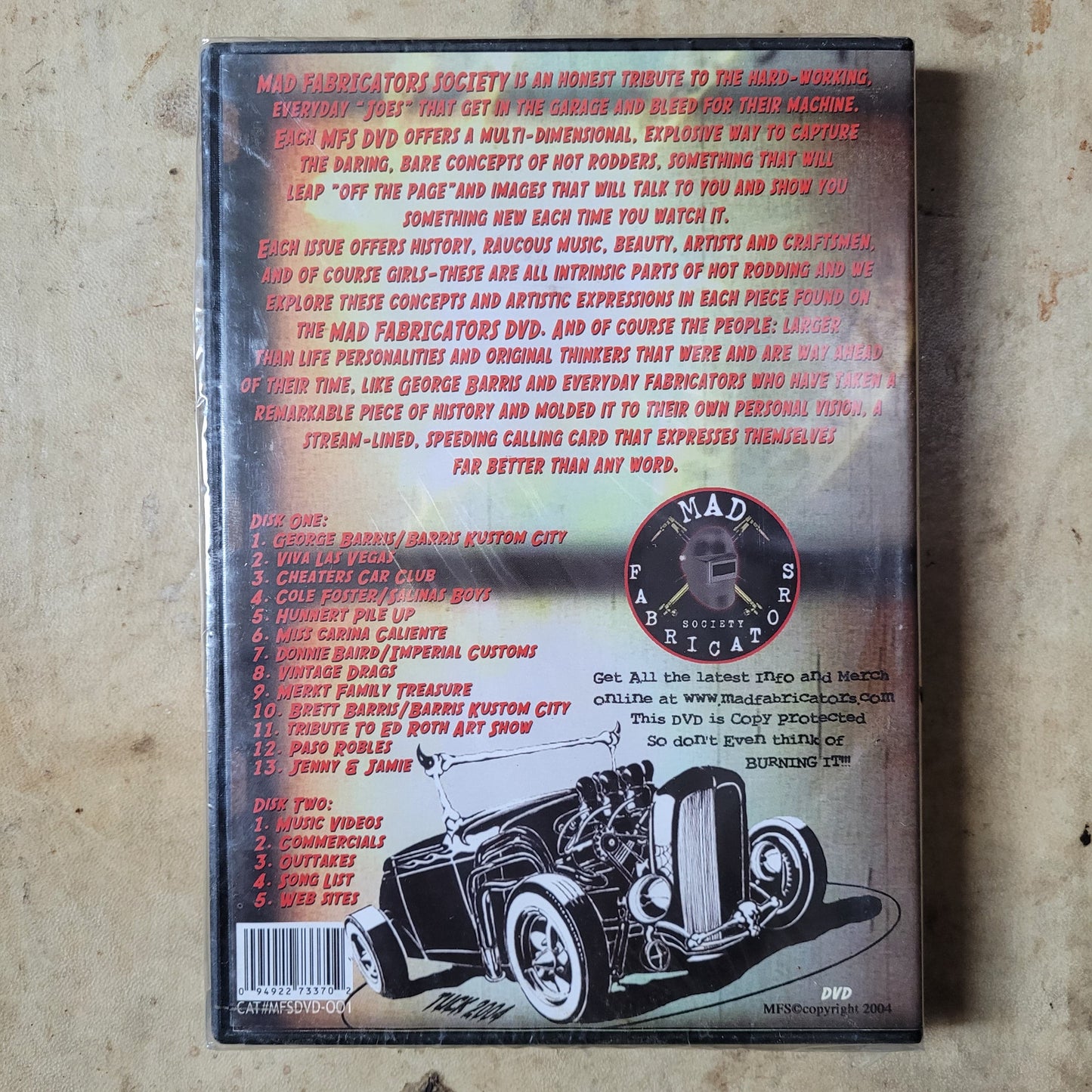 DVD Mad fabricators society VOL. 1 - L'Insoumis Clothing