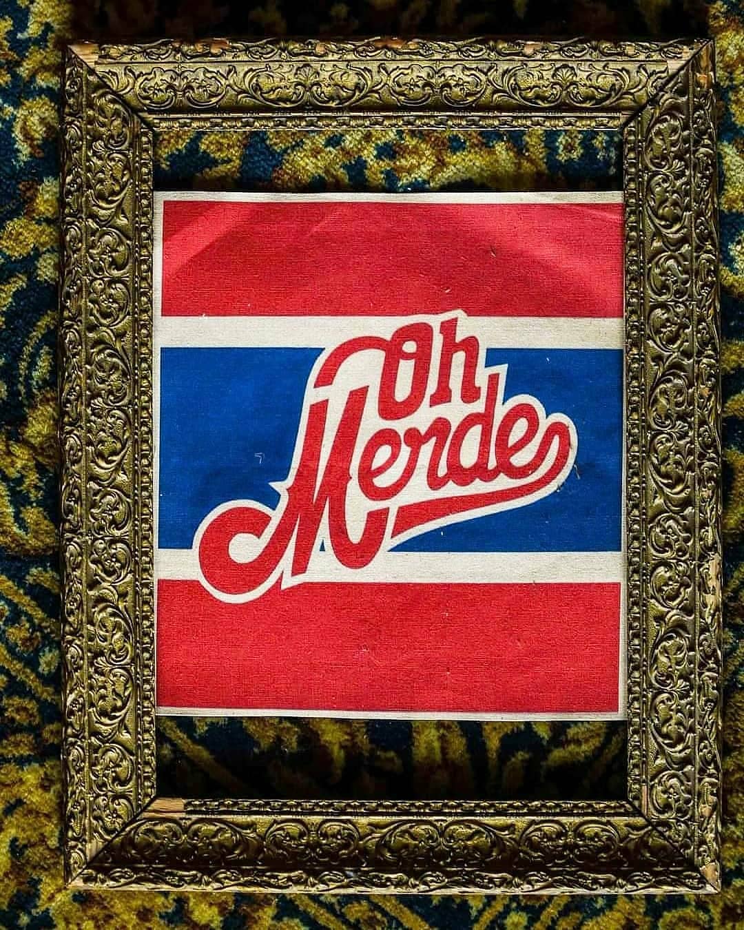 Backpatch "Oh Merde" - L'Insoumis Clothing