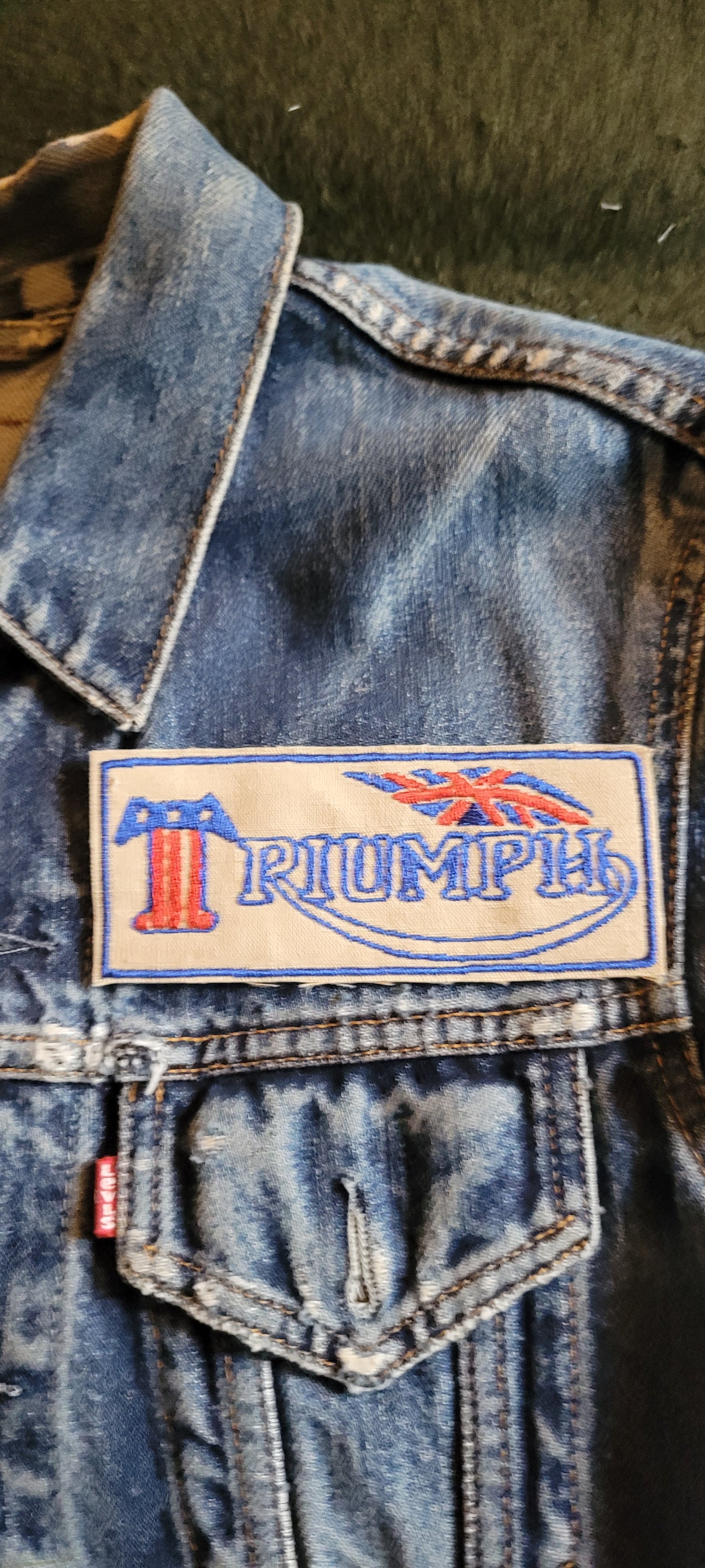 Triumph vintage 2eme version - PUNK & COTON