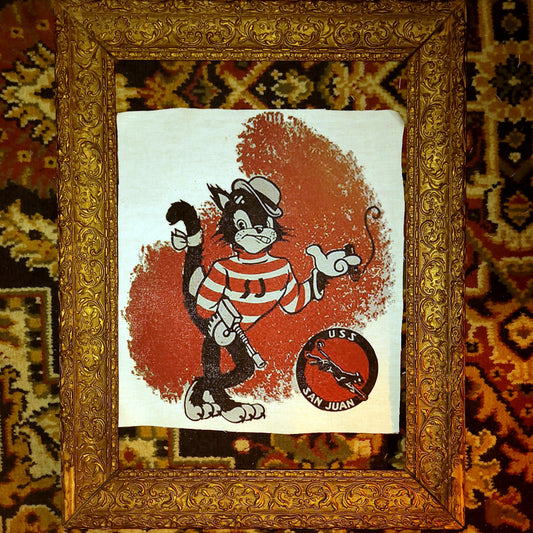 Backpatch "Panther Strikes USS SAN JUAN" - PUNK & COTON