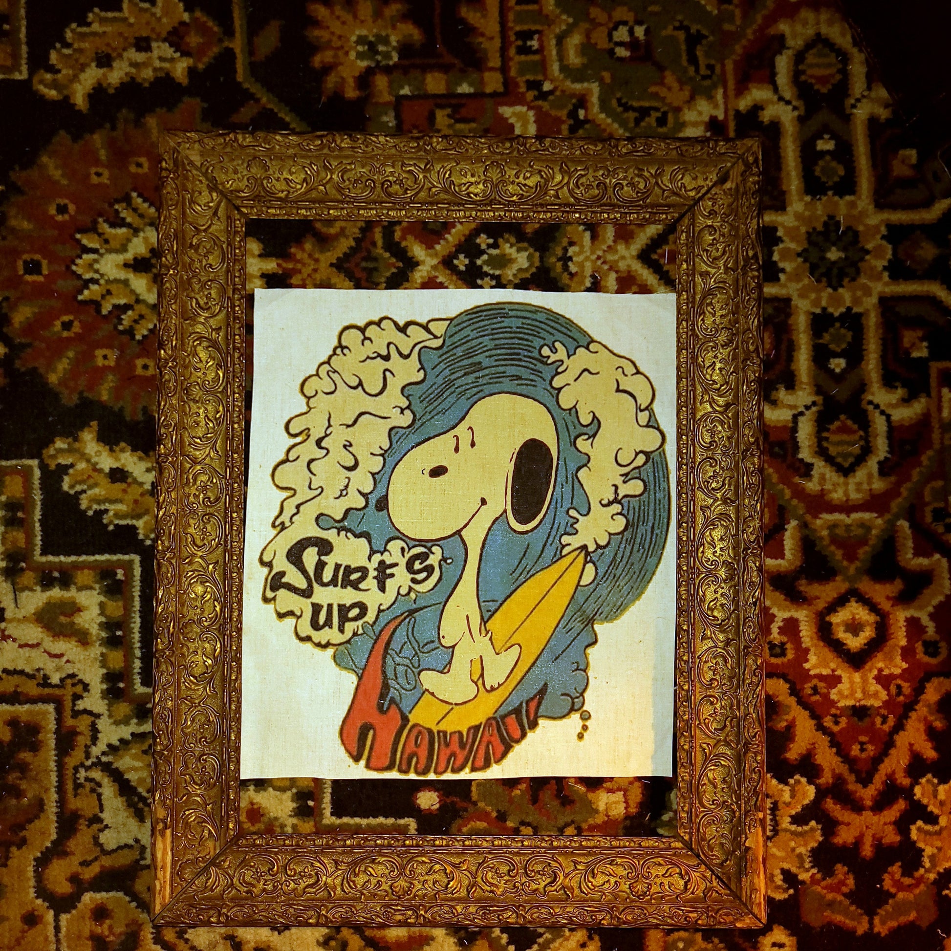 Backpatch "Surf's up Hawaï Snoopy " - PUNK & COTON