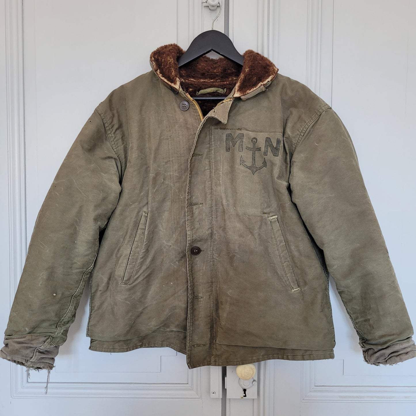 Veste de pont Marine Nationale Coulange Mayenne - PUNK & COTON