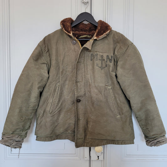 Veste de pont Marine Nationale Coulange Mayenne - PUNK & COTON
