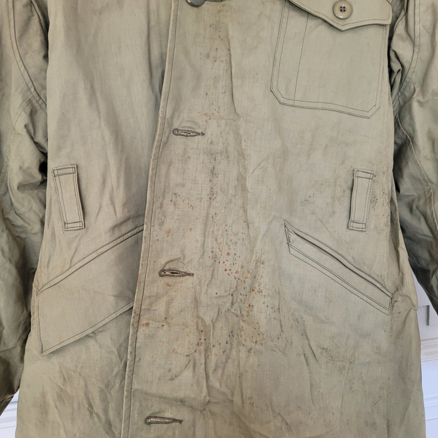 3rd/ème Deadstock french navy coat long N1 deck jacket / deadstock manteau de quart de la Marine nationale - PUNK & COTON