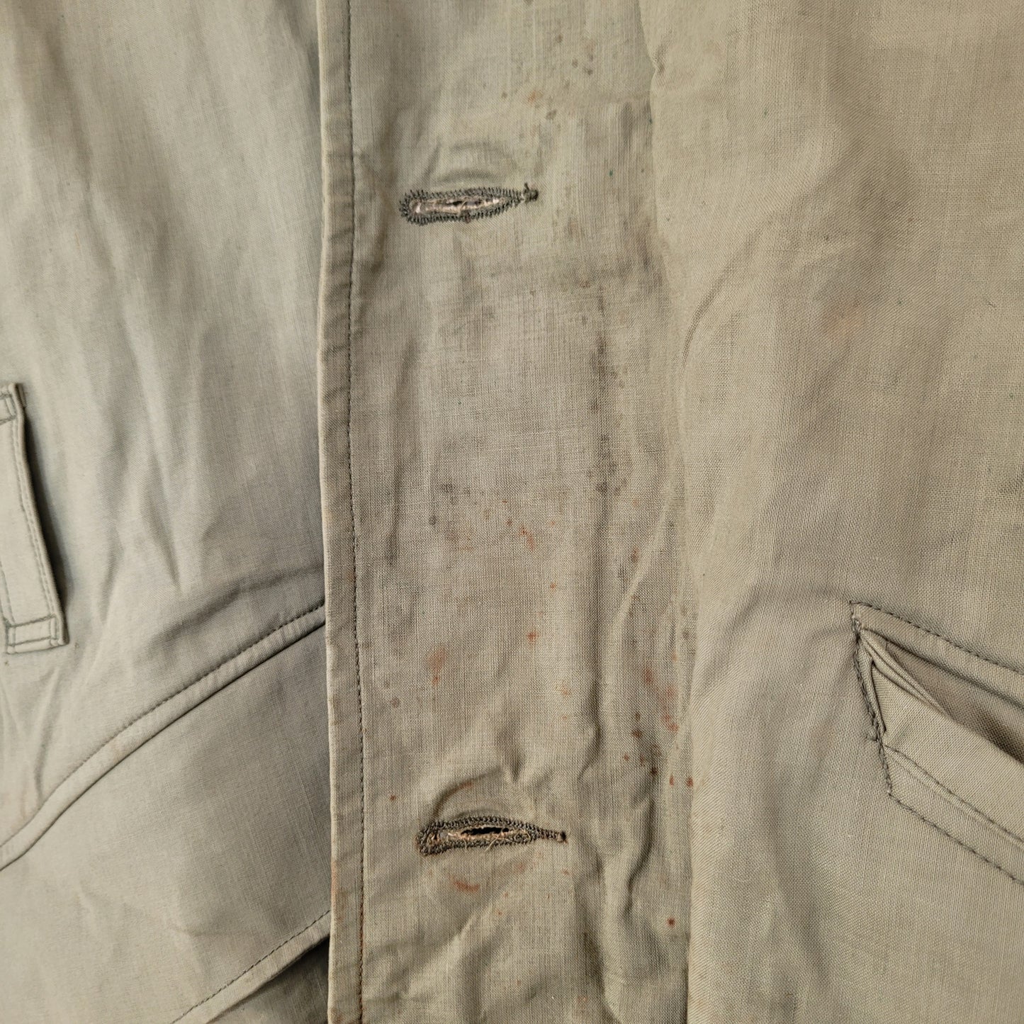 3rd/ème Deadstock french navy coat long N1 deck jacket / deadstock manteau de quart de la Marine nationale - PUNK & COTON