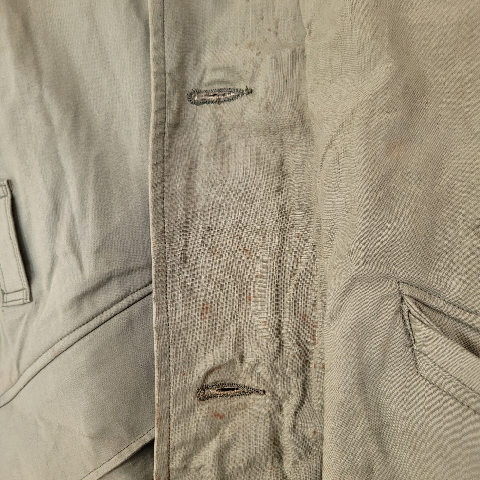 3rd/ème Deadstock french navy coat long N1 deck jacket / deadstock manteau de quart de la Marine nationale - PUNK & COTON