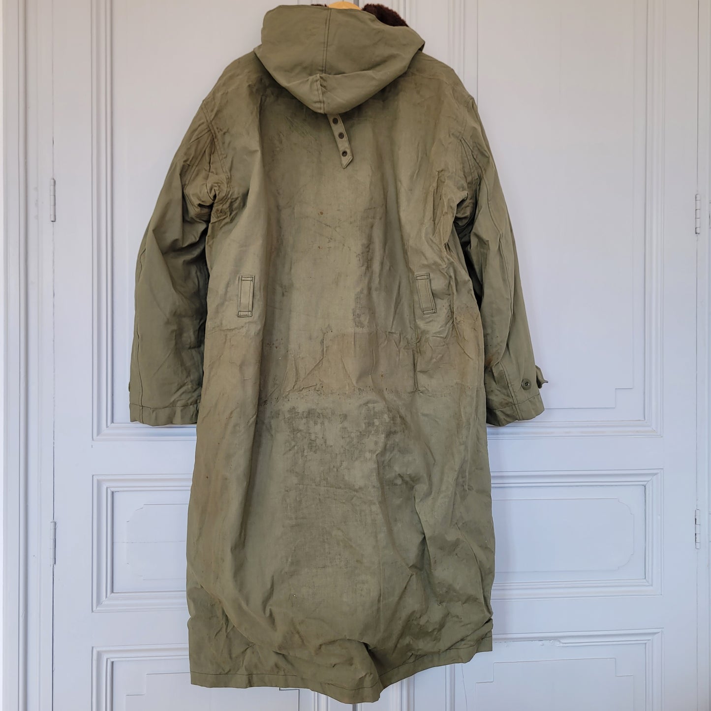 3rd/ème Deadstock french navy coat long N1 deck jacket / deadstock manteau de quart de la Marine nationale - PUNK & COTON