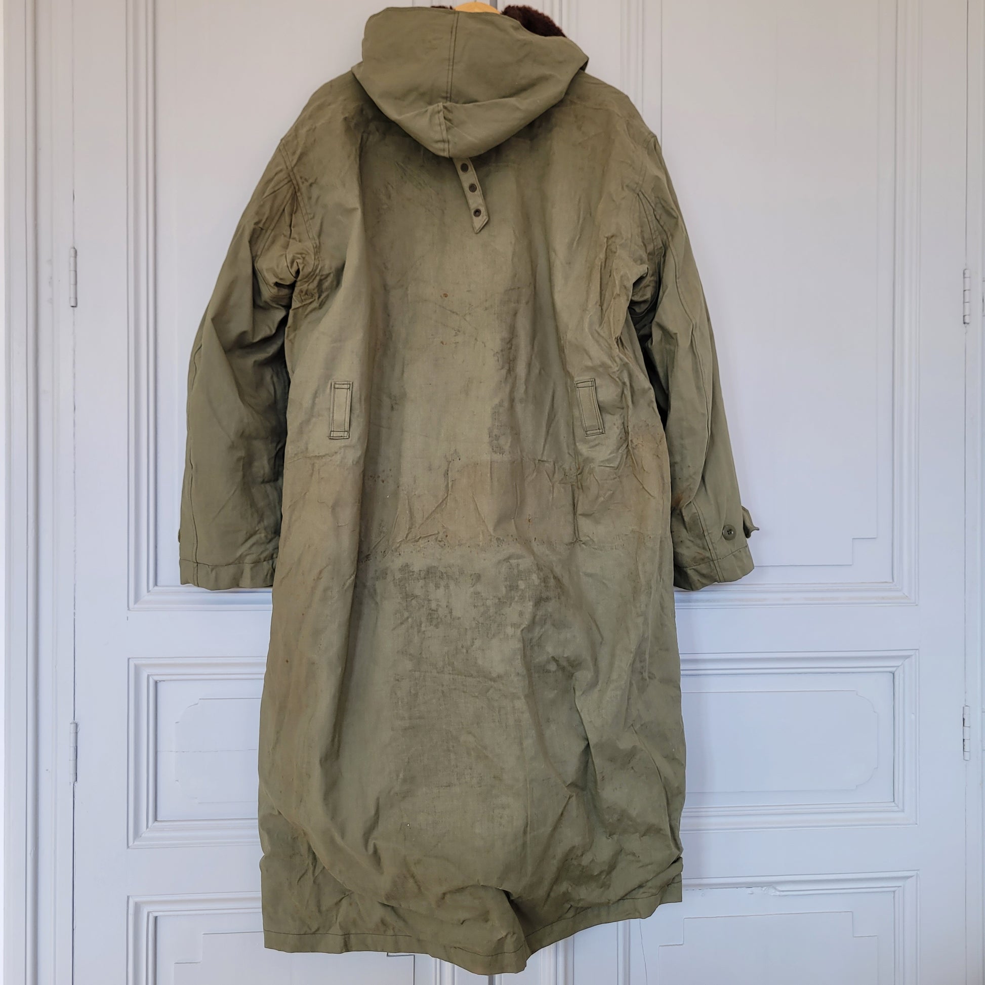 3rd/ème Deadstock french navy coat long N1 deck jacket / deadstock manteau de quart de la Marine nationale - PUNK & COTON