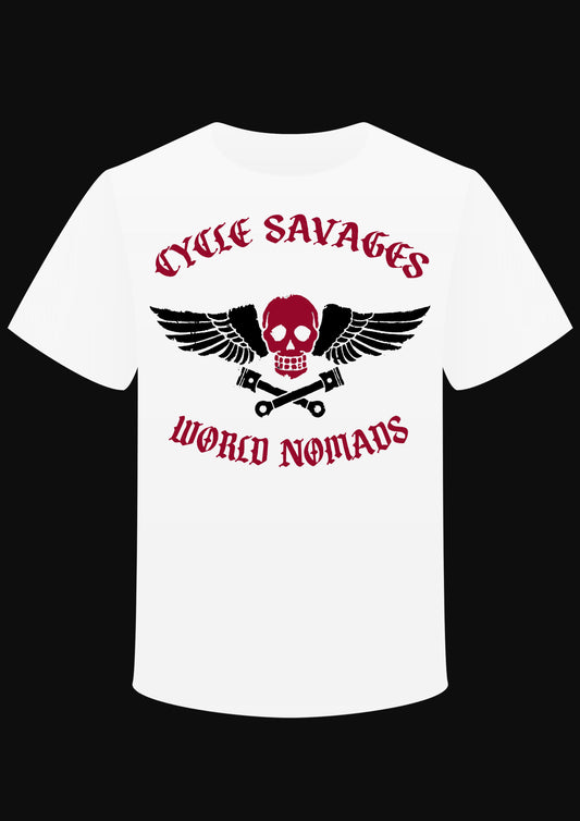 T-shirt " Cycle savages" - L'Insoumis Clothing