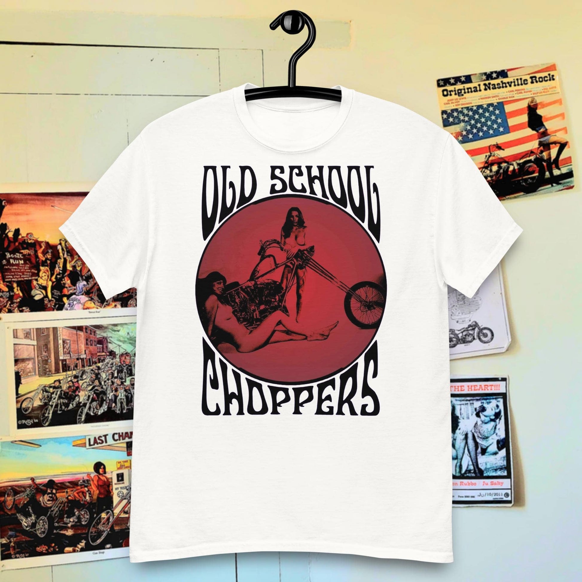 T-shirt " Old School Chopper" - L'Insoumis Clothing