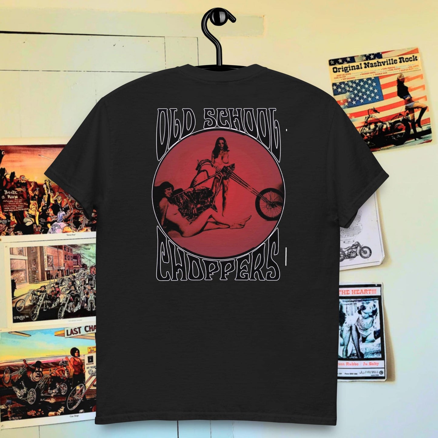 T-shirt " Old School Chopper" - L'Insoumis Clothing