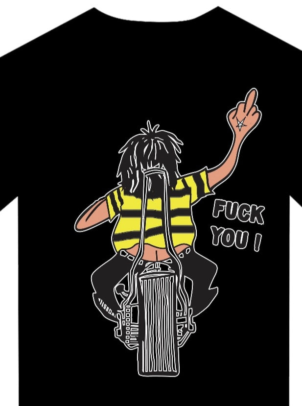 T-shirt "FUCK YOU" - PUNK & COTON