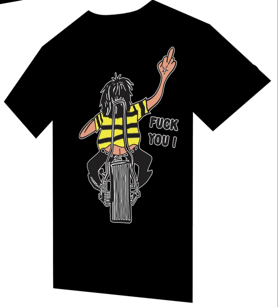 T-shirt "FUCK YOU" - PUNK & COTON