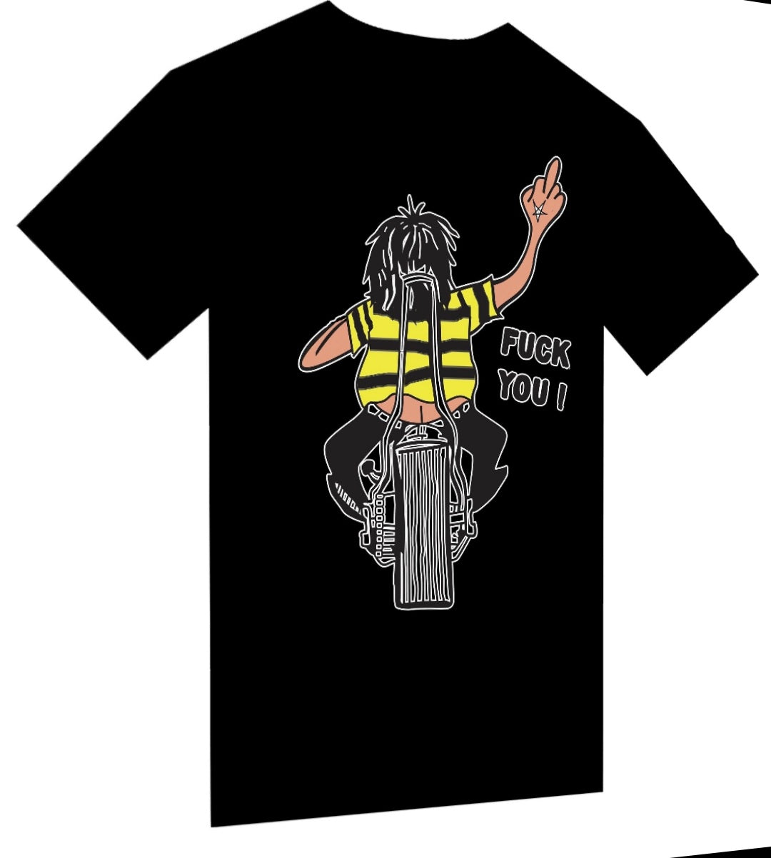 T-shirt "FUCK YOU" - PUNK & COTON