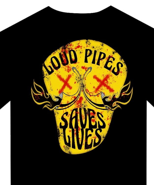 T-shirt "Loud Pipes - PUNK & COTON