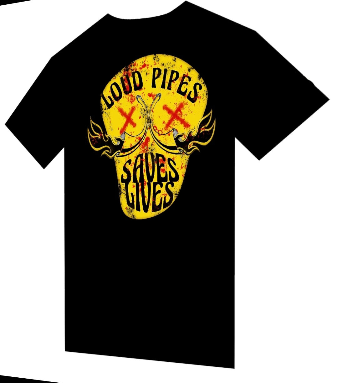 T-shirt "Loud Pipes - PUNK & COTON