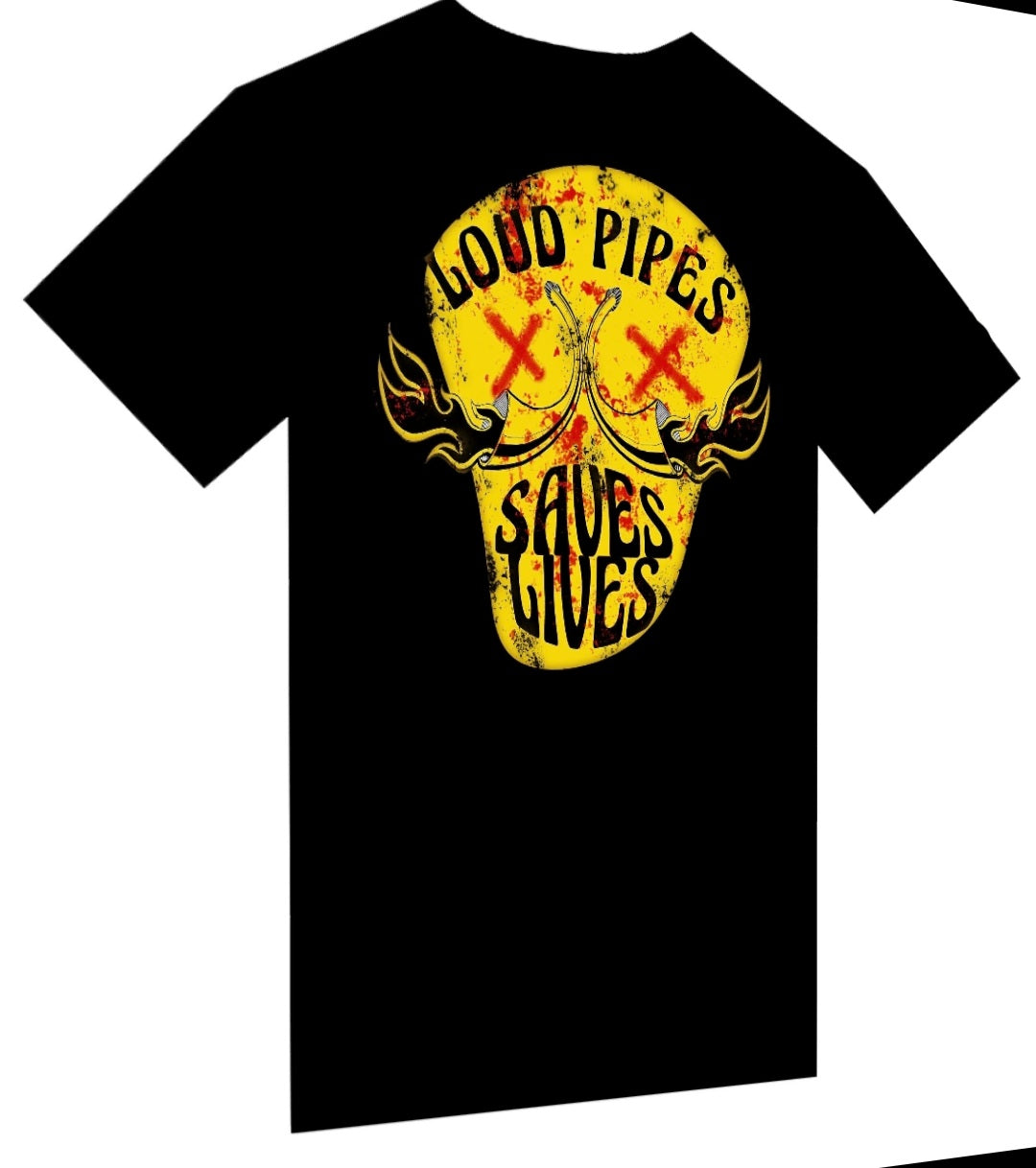 T-shirt "Loud Pipes - PUNK & COTON