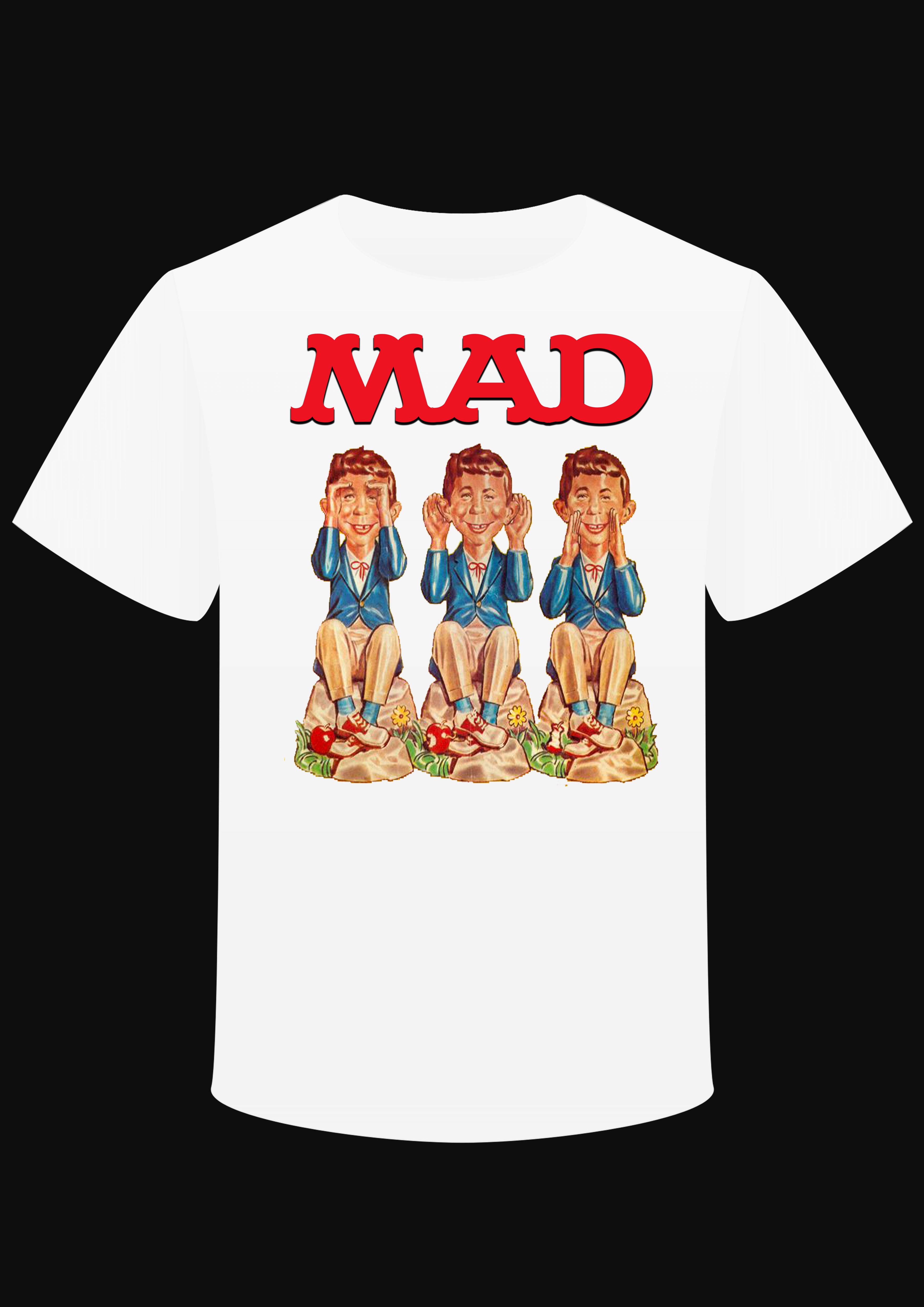 MAD 90s MAGAZINE - Magazine Vintage T-shirt Etsy Distressed | Mad 