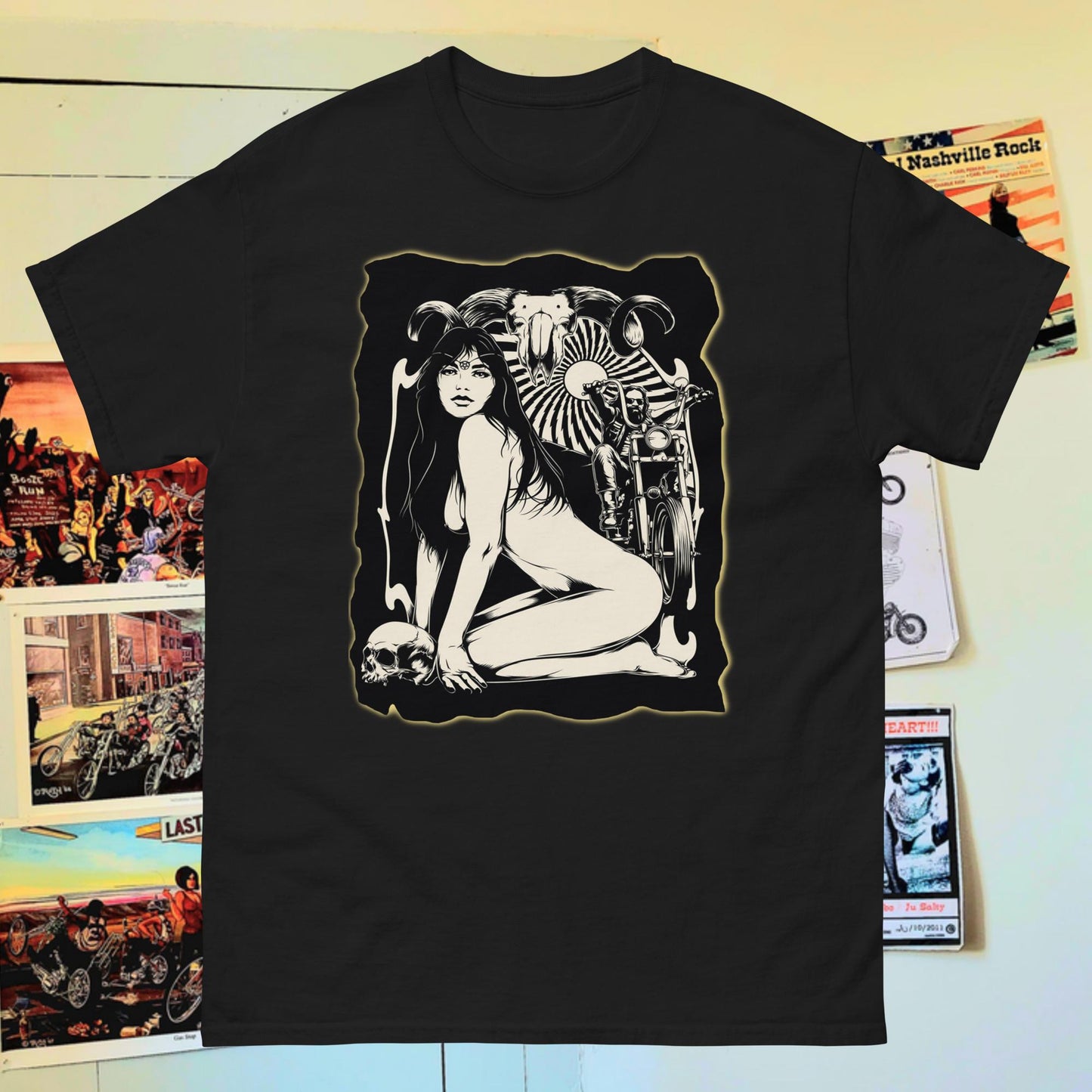 T-shirt "Psychedelic Tramp" - PUNK & COTON