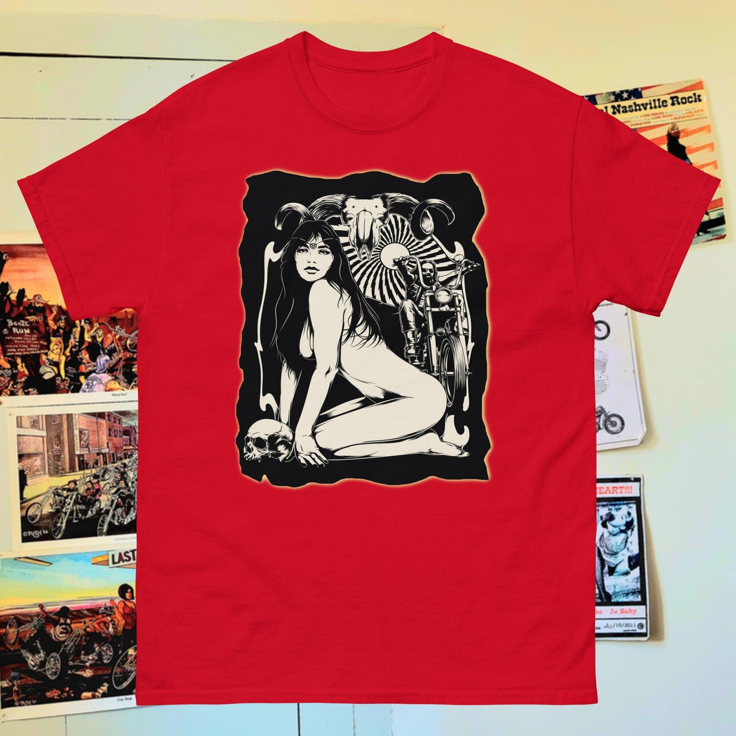 T-shirt "Psychedelic Tramp" - PUNK & COTON
