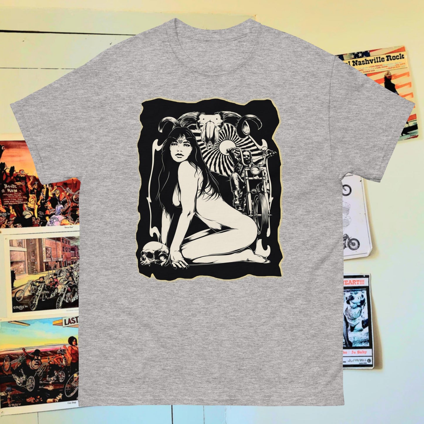 T-shirt "Psychedelic Tramp" - PUNK & COTON
