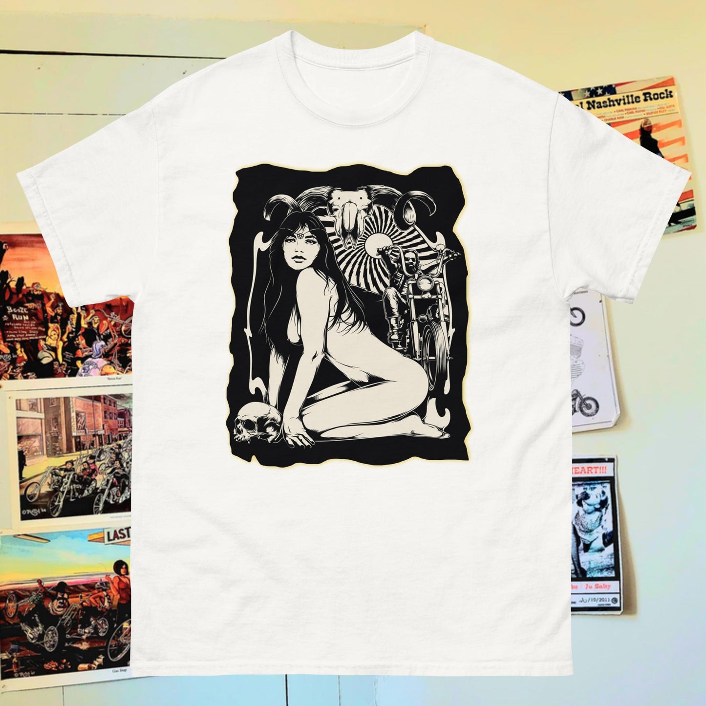 T-shirt "Psychedelic Tramp" - PUNK & COTON