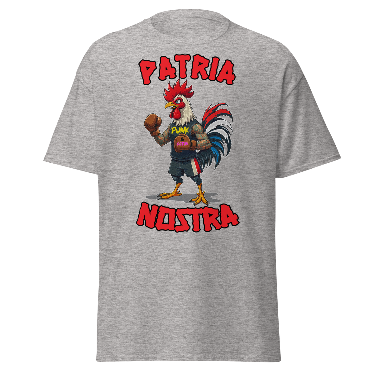 T-shirt PUNK and COTON France Patria Nostra - PUNK & COTON