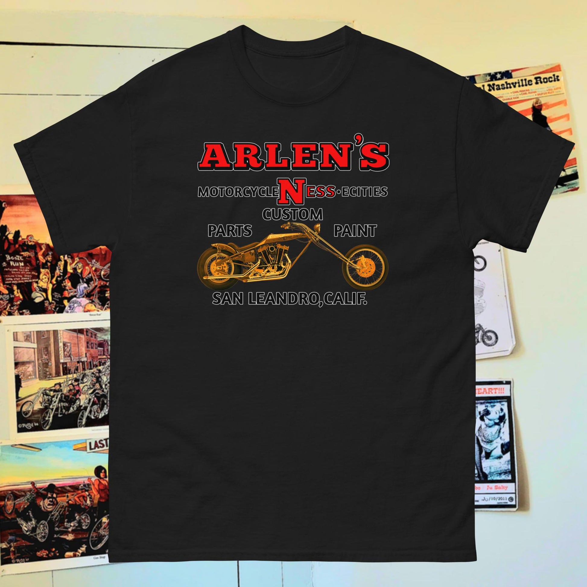 T-Shirt "60's Arlen Ness memory" - PUNK & COTON