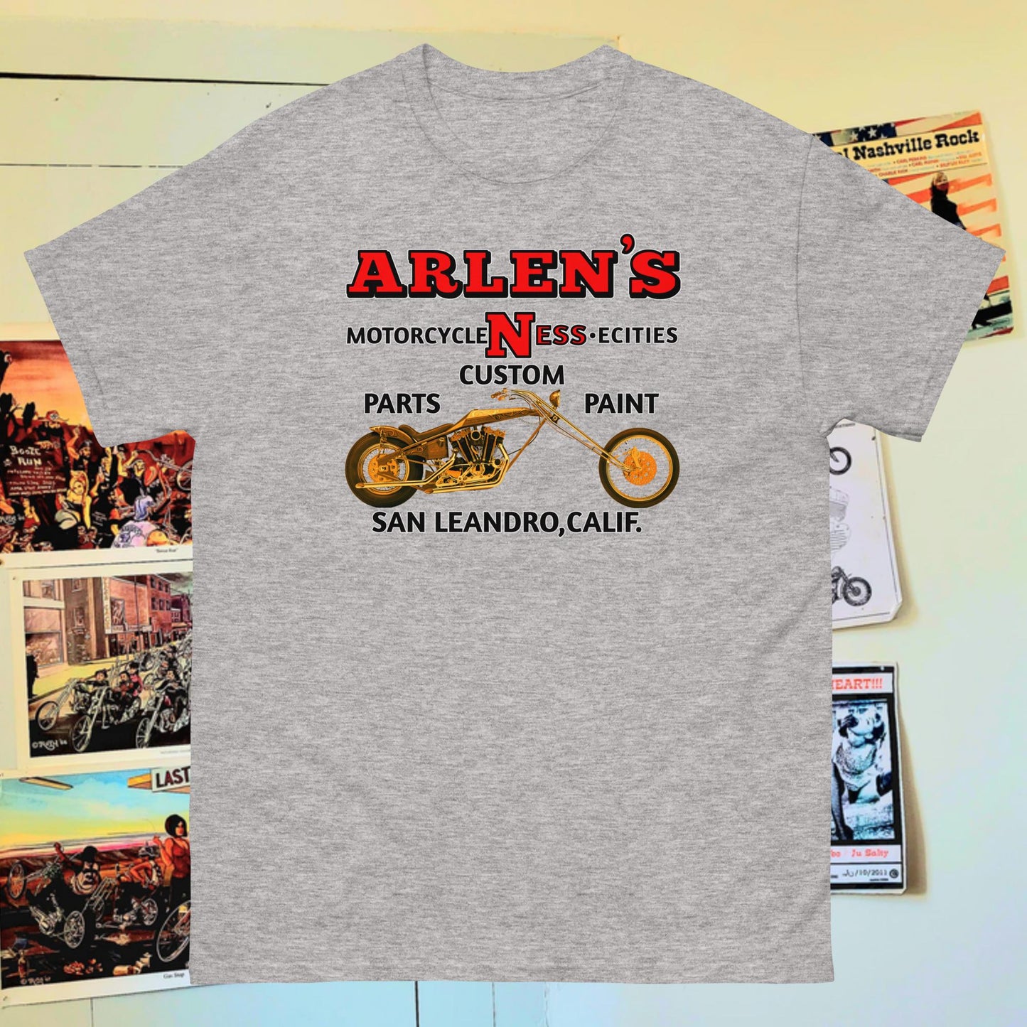 T-Shirt "60's Arlen Ness memory" - PUNK & COTON