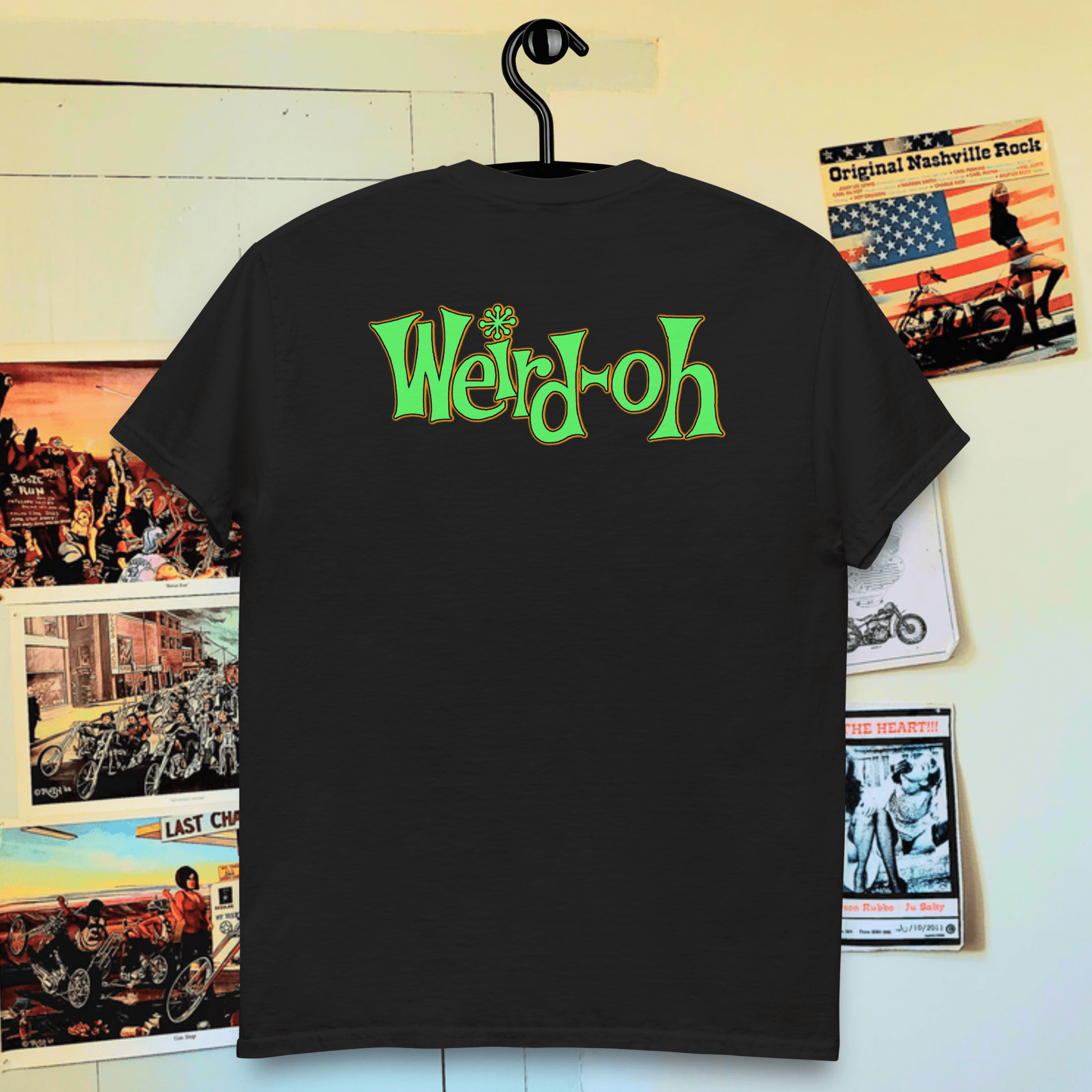 T-Shirt "Weird-Oh" BLACK - PUNK & COTON