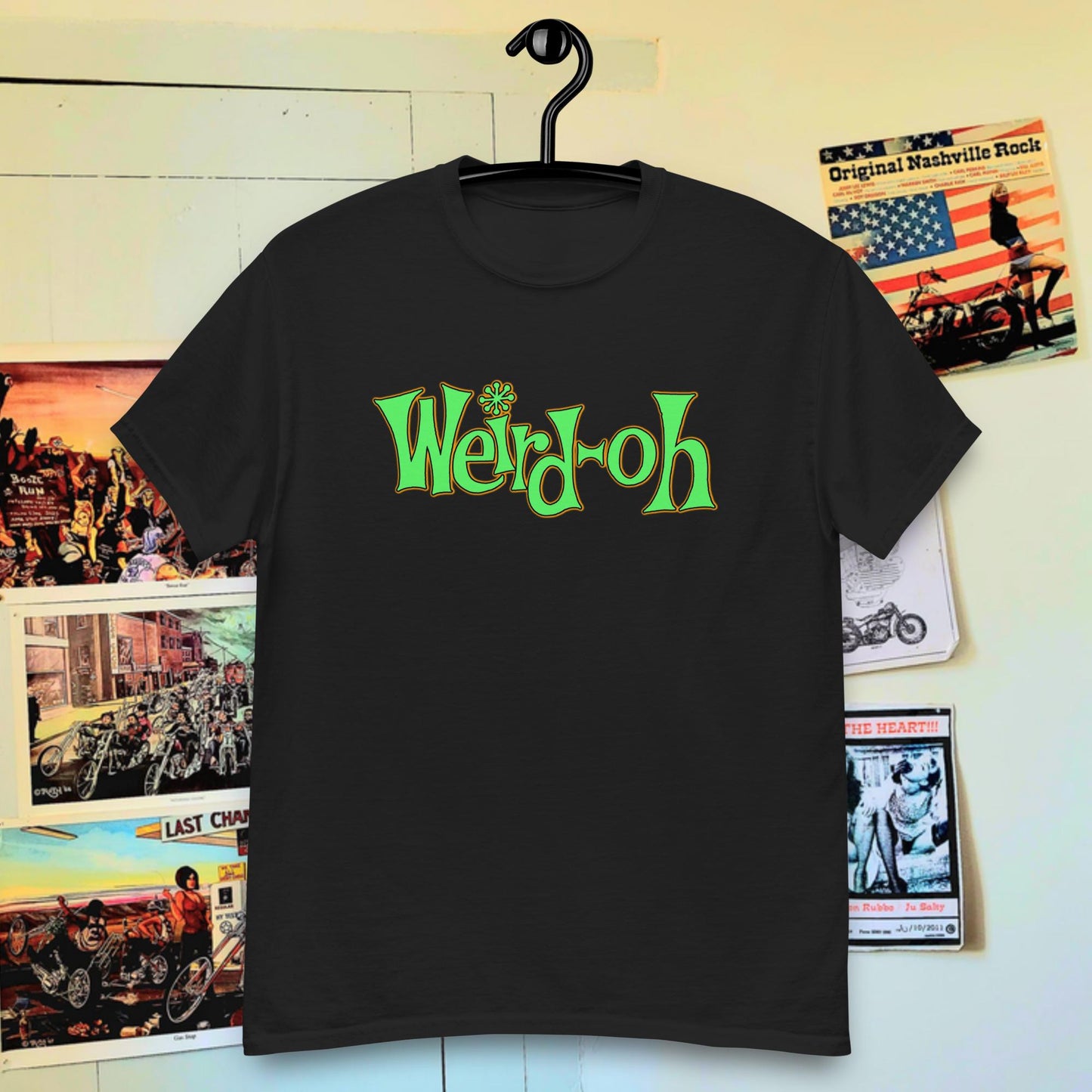 T-Shirt "Weird-Oh" BLACK - PUNK & COTON