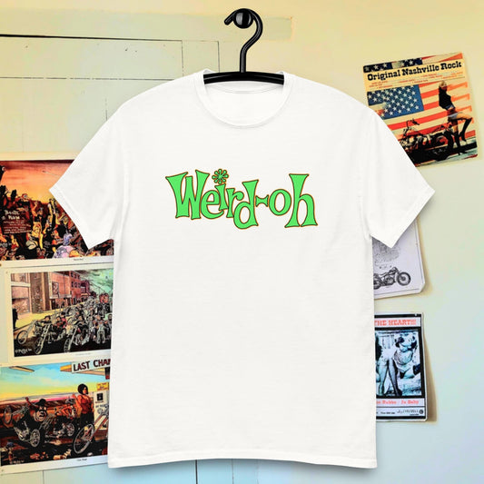 T-Shirt "Weird-Oh" BLANC - PUNK & COTON