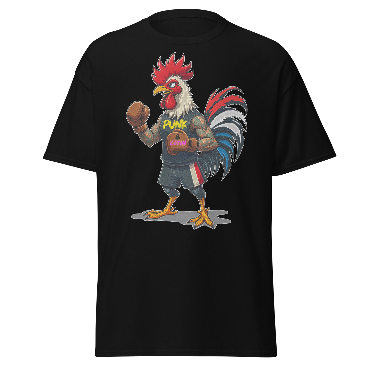T-shirt PUNK and COTON coq France - PUNK & COTON