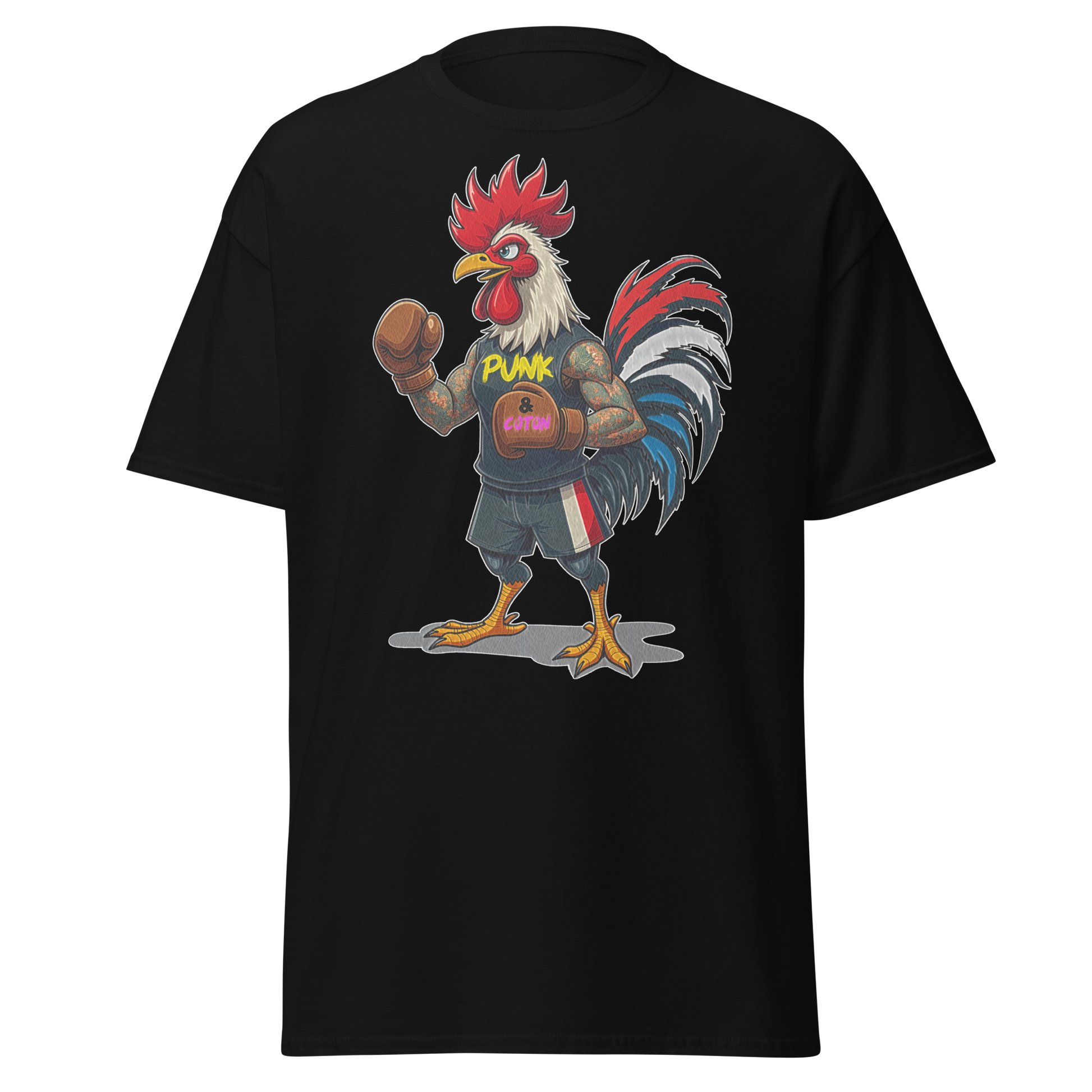 T-shirt PUNK and COTON coq France - PUNK & COTON