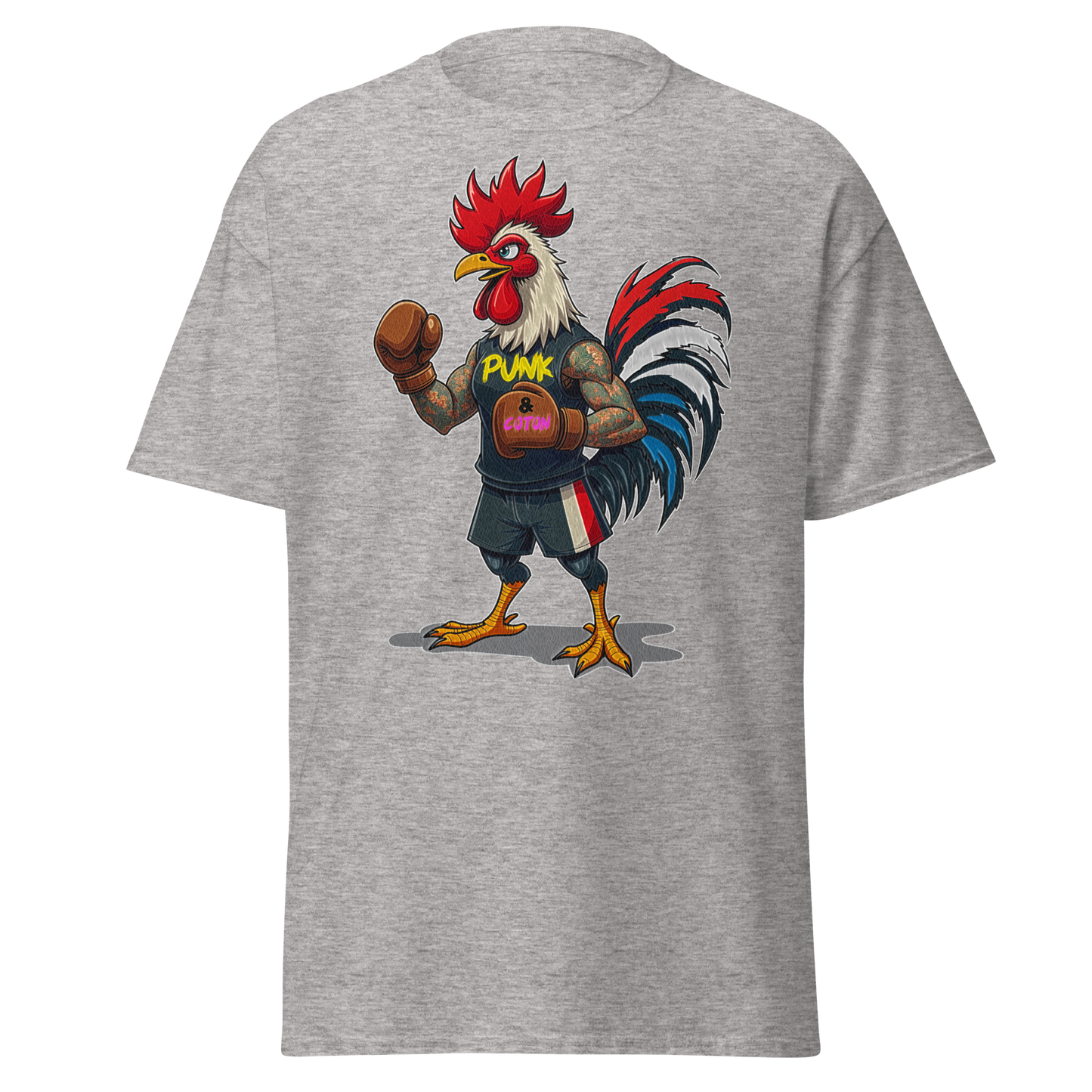 T-shirt PUNK and COTON coq France - PUNK & COTON