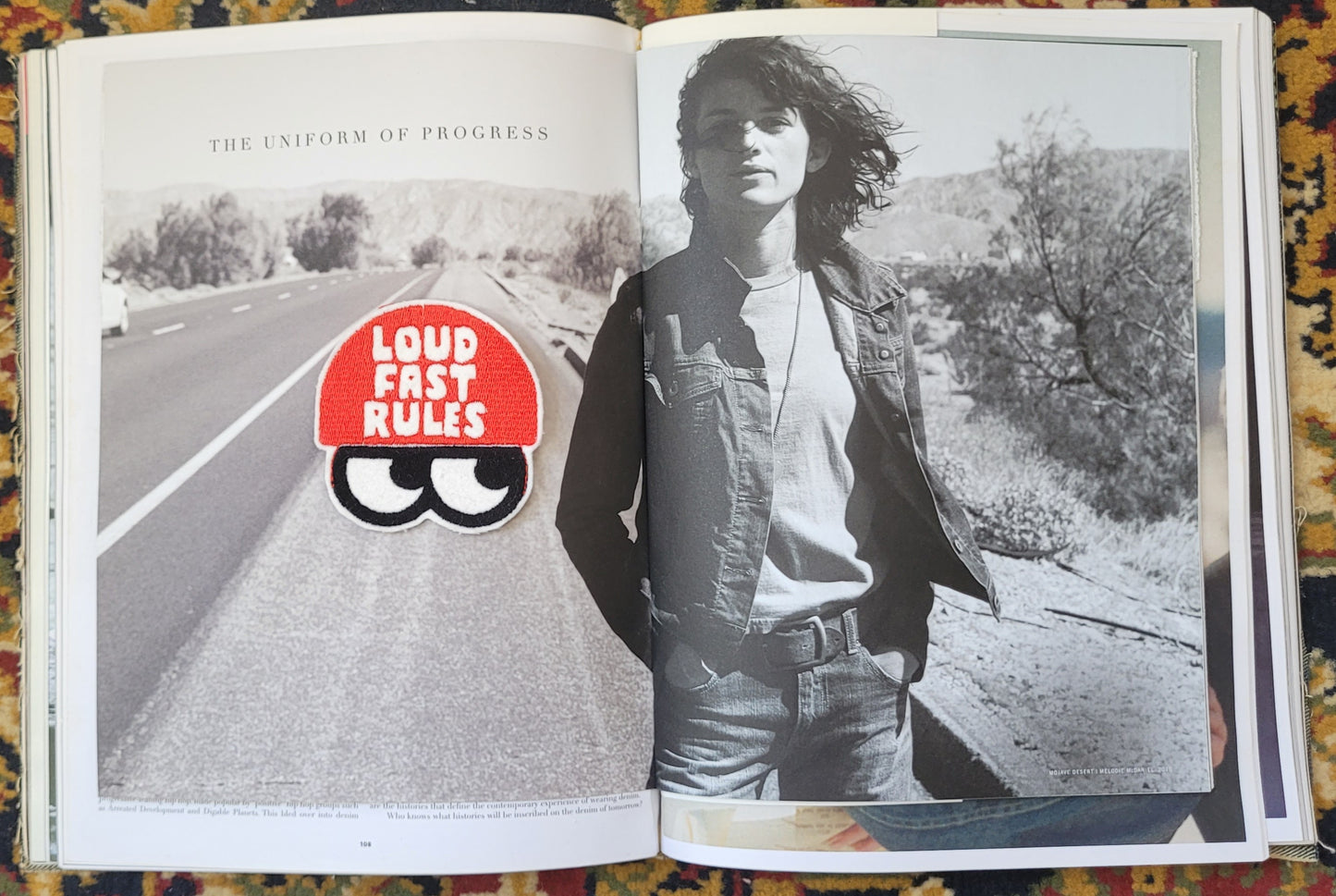 Patch Brodé Loud Fast Rules Eyes - PUNK & COTON