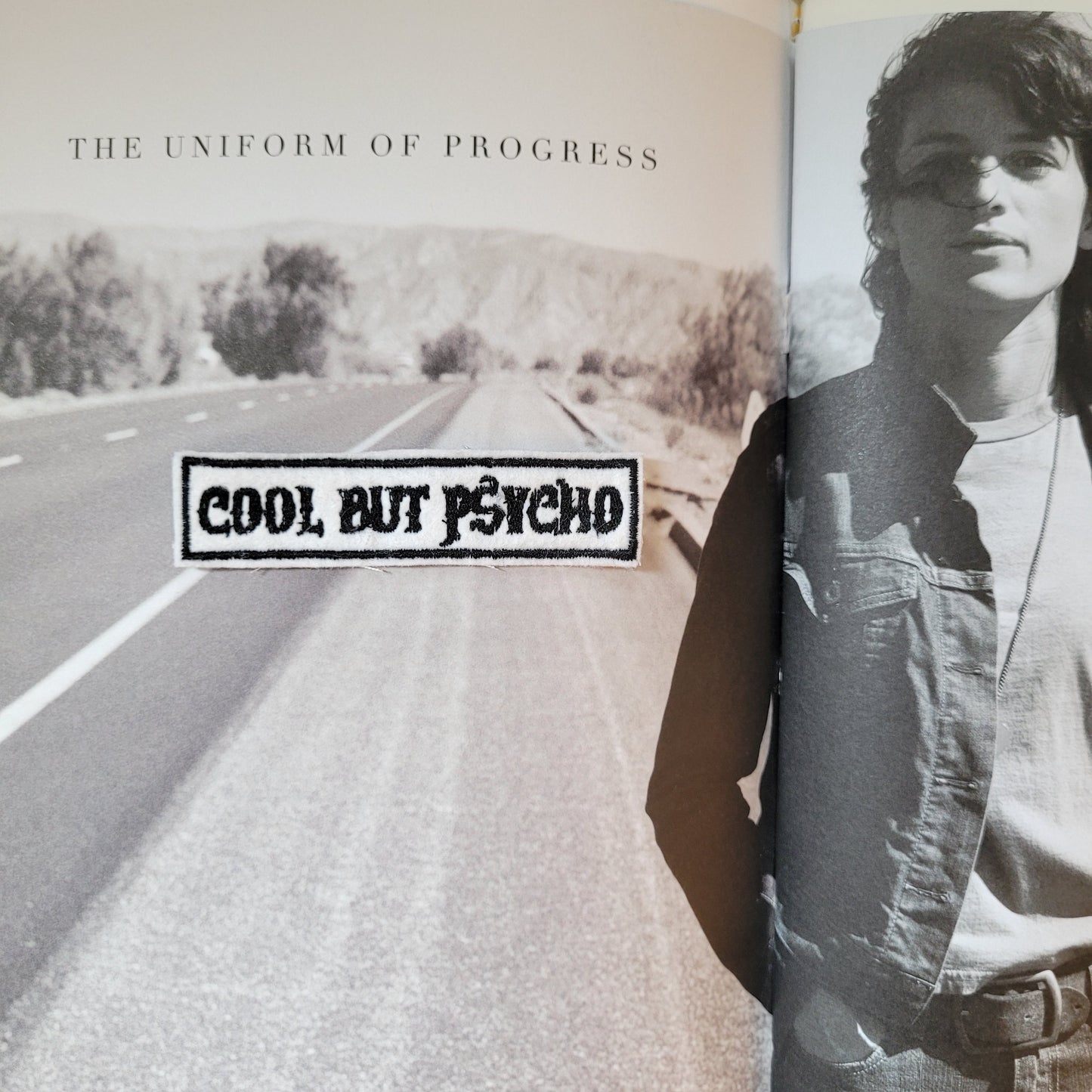 Patch Brodé Cool but psycho - PUNK & COTON