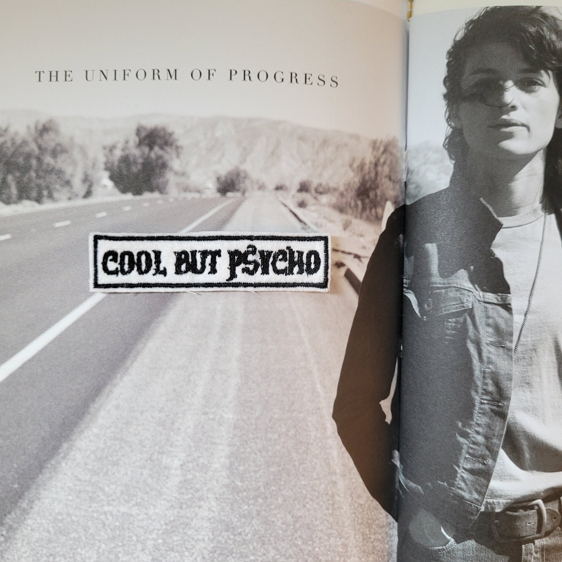 Patch Brodé Cool but psycho - PUNK & COTON