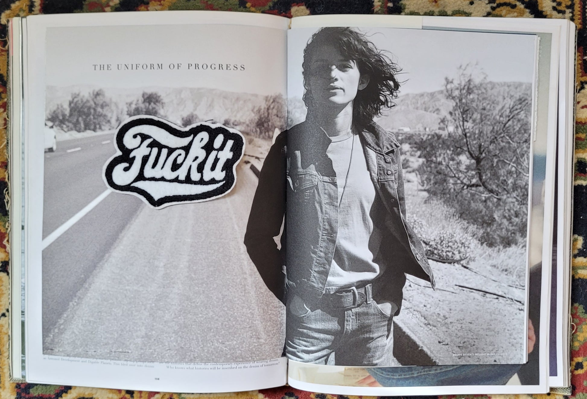 Patch brodé Fuck It  grand modele - PUNK & COTON