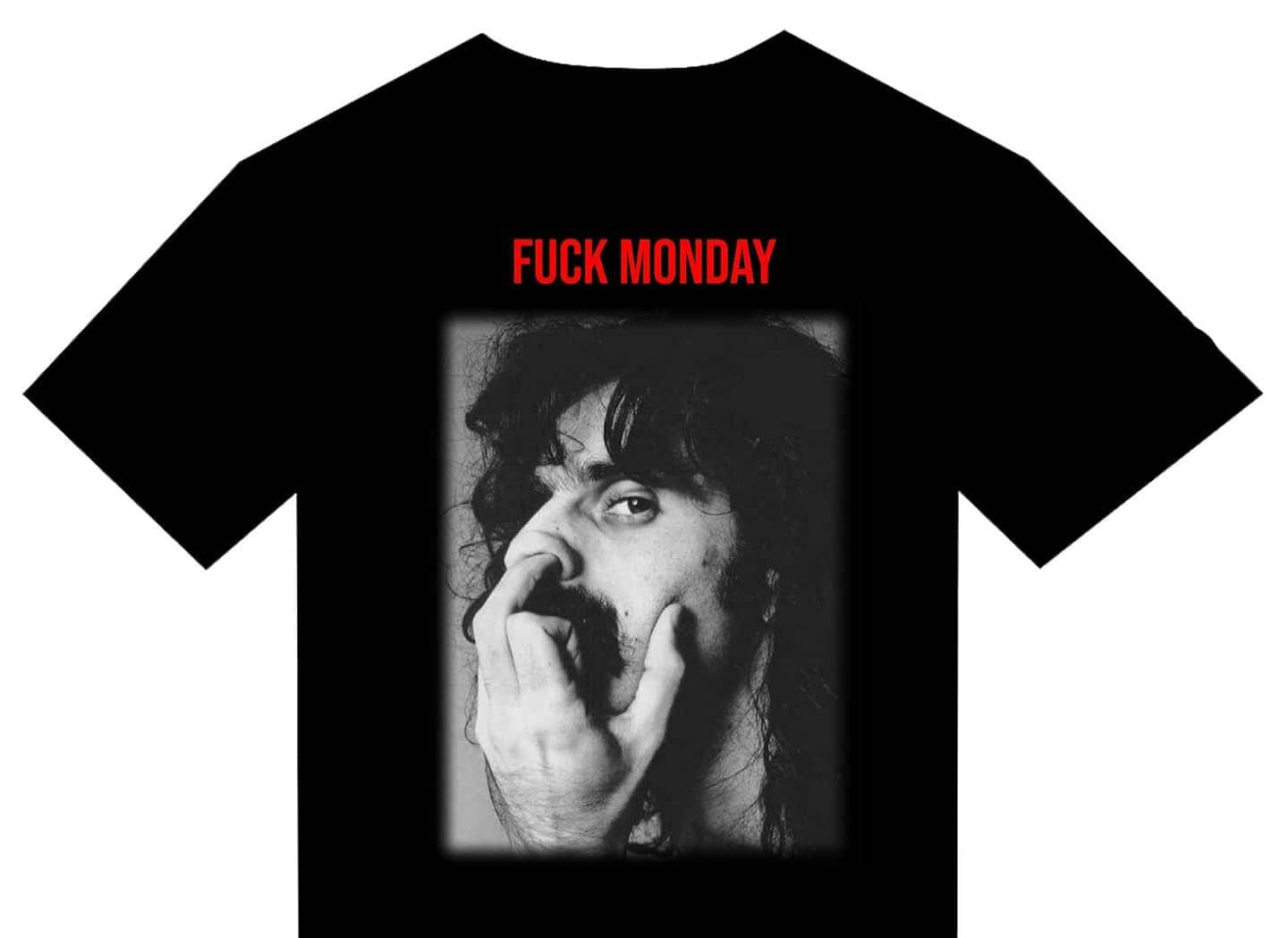 T-shirt "FUCK Monday" ZAPPA PROVOC - PUNK & COTON