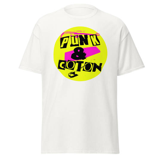T-shirt PUNK and COTON original WHITE - PUNK & COTON
