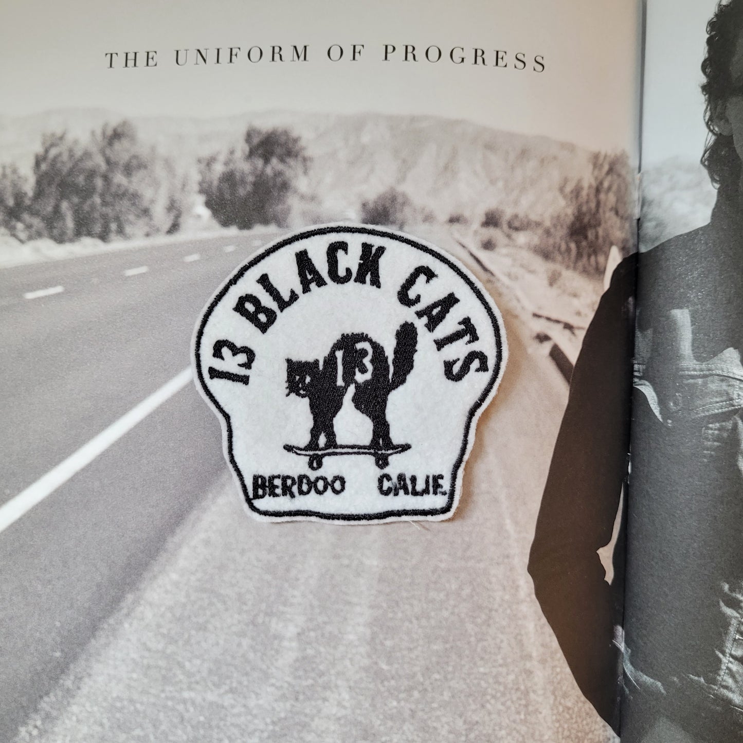 Patch Brodé 13 Black Cats - PUNK & COTON